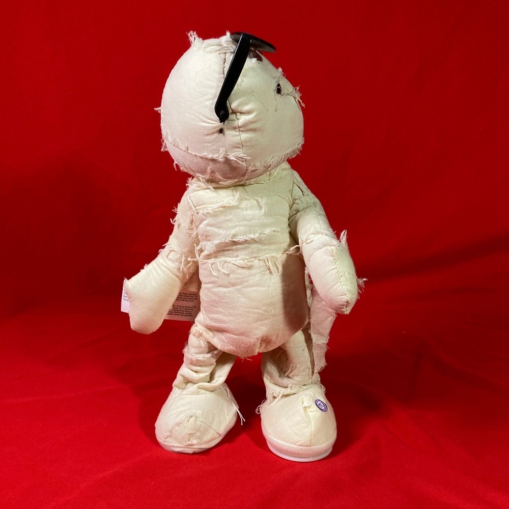 Gemmy Fireball Mummy Animated Plush Halloween Prop / Sound Only / Parts Repair
